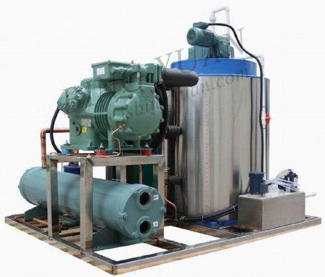 Машина создателя льда хлопь 2.8KW 800KG промышленная, небольшая машина льда хлопь