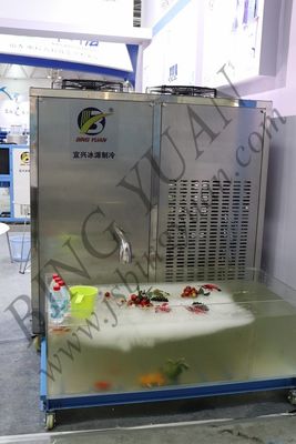 220 вольт машина льда Slurry 1 тонны, автоматическая машина льда делая