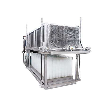 Машина блока льда ясности 10000KG 33.98KW 380V, ясный создатель блока льда